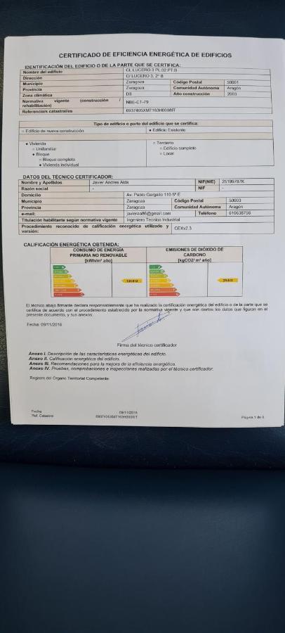 Lucero Dos Catedrales Appartement Zaragoza Buitenkant foto